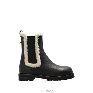 FENDI ���Ϲ�� ��� Commando leather Chelsea boots���Ϲ�� ��� Commando leather Chelsea boots