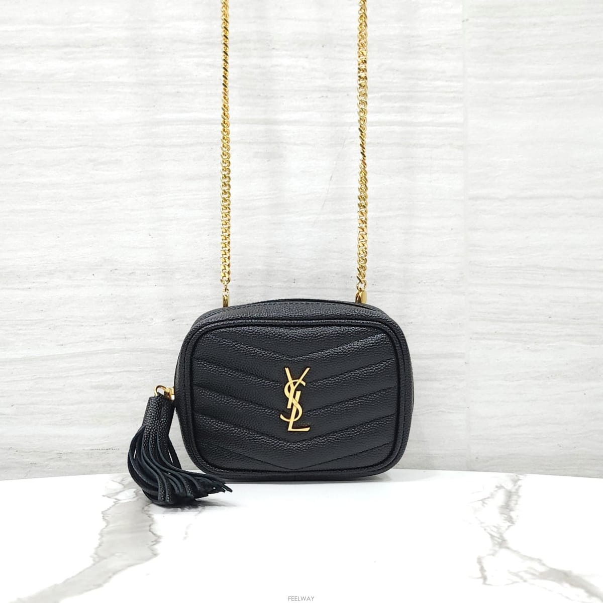 Saint Laurent [������] ���ζ� �� ���̺� �׶��� �ѵ帣 ���� ü�� ī�޶�� 635088[������] ���ζ� �� ���̺� �׶��� �ѵ帣 ���� ü�� ī��