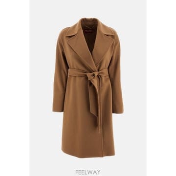 26 F/W 막스마라 울 DRAP 랩 코트 26260161726000 B0032510389
