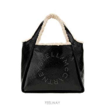 Stella McCartney 27SS ���ڶ� ��īƮ�� �ΰ� ũ�ν��ٵ� ��Ʈ�� 513860WP0852 1000 Black27SS ���ڶ� ��īƮ�� �ΰ� ũ�ν��ٵ� ��Ʈ�� 513860WP08