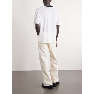 26 F/W 아미 로고-엠브로이드 코튼-저지 티셔츠 HTS390.JE B0082023392