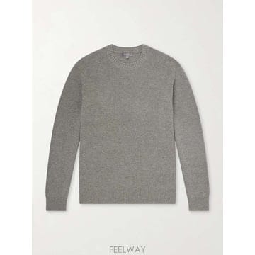 N.PEAL RAGLAN 오가닉 캐시미어 스웨터 맨투맨 NPG110 B0082123802