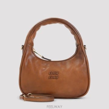 Miu Miu 26FW �̿�̿� �ϴ� ���׶�� ���� ���� ȣ�� �� 5BC125VOMF 2IER F0046 COGNAC26FW �̿�̿� �ϴ� ���׶�� ���� ���� ȣ�� �� 5BC125VO