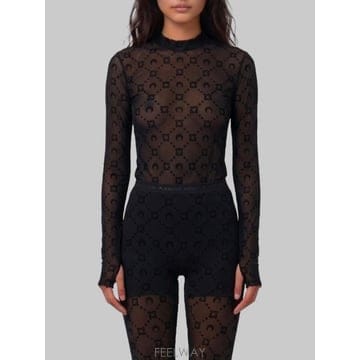 Marine Serre 26FW �������� ���� Ƽ���� WTO388ACJE BLACK26FW �������� ���� Ƽ���� WTO388ACJE BLACK