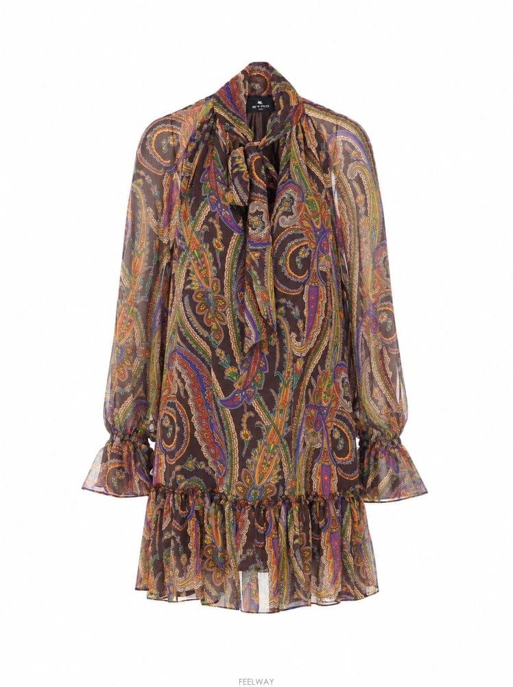 ETRO 26 F/W ��Ʈ�� ���̽��� ����Ʈ �巹�� WRHA0700/99SA1 B001251036726 F/W ��Ʈ�� ���̽��� ����Ʈ �巹�� WRHA0700/99SA1 B0