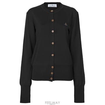 비비안웨스트우드 26FW 블랙 BEA 울 카디건 1803002P Y005E N401