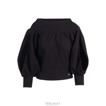 26FW 비비안 웨스트우드 Gypsy 탑 With Voluminous 컷 아웃 슬리브 1I01001HJ00A