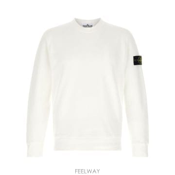 Stone Island 로고 패치 크루넥 스웨트셔츠 L2S156100060S0051 V0001 TP98024