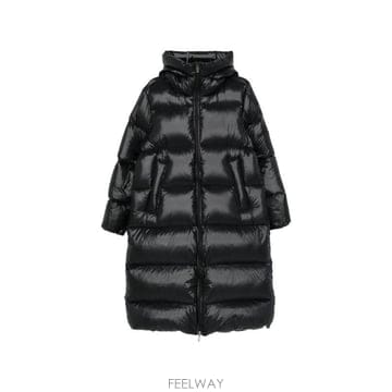 피레넥스 후드 롱 패딩 코트 FWHWY046 0009 TP980241887
