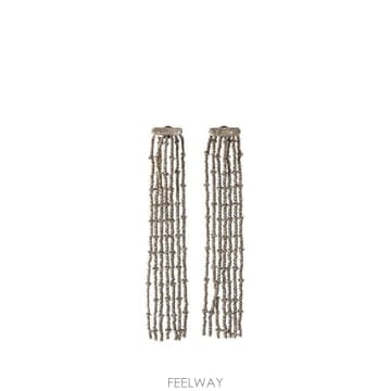 Brunello Cucinelli �׶�����Ÿ �ؿ� ���ڷ� ��ġ�ڸ� ���� PENDANT EAR���� MORW9LA65PC046�׶�����Ÿ �ؿ� ���ڷ� ��ġ�ڸ� ���� PENDANT EAR����