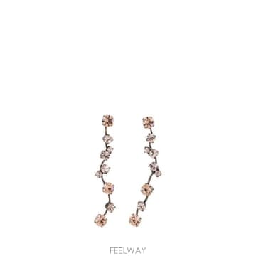 포르테 포르테 크리스탈 드롭 이어링 15177 F50A2025 TP980266781