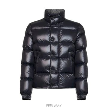 Moncler 로고 패치 퍼퍼 재킷 L20911A00196596XE P99 TP980292833