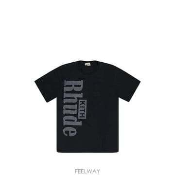 RHUDE 26 FW ��� �ΰ� ����Ʈ Ƽ���� RHDMTPS0145BLAC TP45574647926 FW ��� �ΰ� ����Ʈ Ƽ���� RHDMTPS0145BLAC TP455746