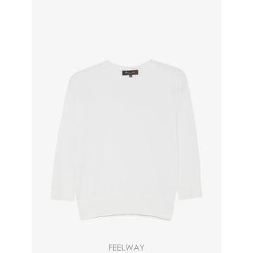 26 FW 로로피아나 피우마 크루 넥 탑 FAM9050 TP460176813