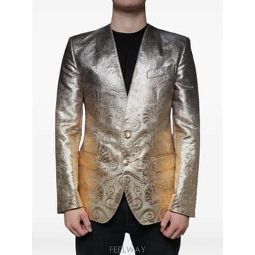 Dolce&Gabbana 26 FW ��ü�ذ��ٳ� ��ī�� �̱� �극��Ƽ�� �巹�� �������� JKT4071 TP45922092926 FW ��ü�ذ��ٳ� ��ī�� �̱� �극��Ƽ�� �巹�� ����