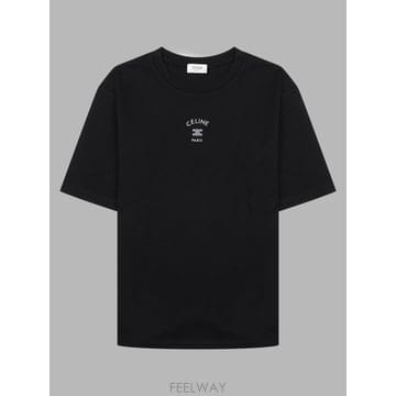 26 F/W 셀린느 티셔츠 인 꼬또네 콘 로고 RX0LJ1242_38 B0042295713