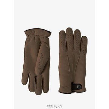 Brunello Cucinelli 26 FW ���ڷ� ��ġ�ڸ� shearling lined suede gloves MPMCU93608C987626 FW ���ڷ� ��ġ�ڸ� shearling lined suede gloves M