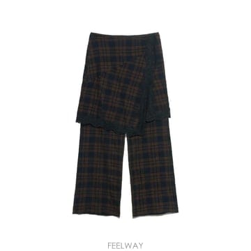 | Other Brand | 26 FW BIMBA Y LOLA  üũ ���� ���̽� Ʈ���� ��ĿƮ 262BR601812602 TP4586826 FW BIMBA Y LOLA  üũ ���� ���̽� Ʈ���� ��ĿƮ 262