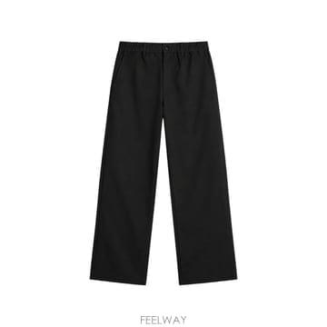 Goldwin 26 FW Goldwin elasticated straight leg trousers GL76177BK TP26 FW Goldwin elasticated straight leg trousers GL7617