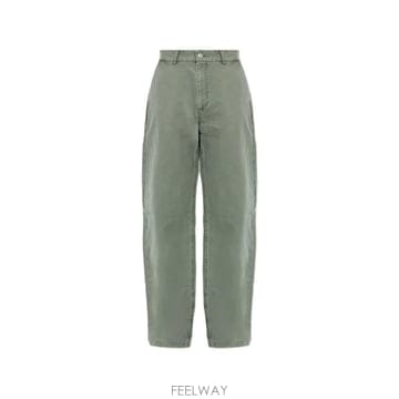 26 FW MISBHV logo plaque straight cut trousers 261U1170 TP46