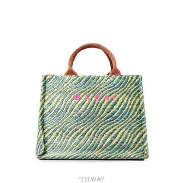 26 FW 마르니 웨이브 패턴 스몰 토트 백 SHMP0077U7P9841 TP460145203