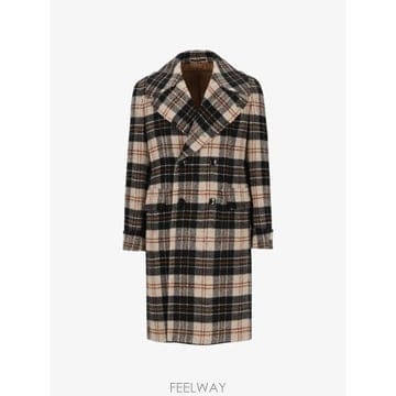 | Other Brand | 26 FW Gabriele Pasini check double breasted coat 675241700326 FW Gabriele Pasini check double breasted coat 67524