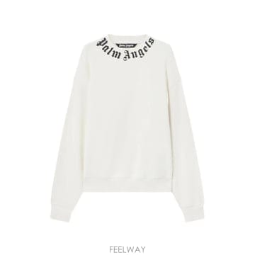 26 FW 팜앤젤스 로고 네크라인 스웨트셔츠 PMBA08HS26FLE0040310 TP458841468