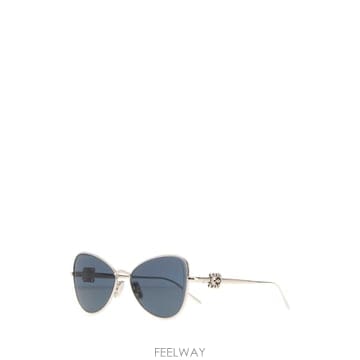 Loewe [X45]�ο��� LW40208U 5716V ���� ���۶� �Ȱ� ���̿��� Silver metal sunglas[X45]�ο��� LW40208U 5716V ���� ���۶� �Ȱ� ���̿���