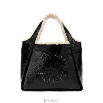 Stella McCartney [X45]���ڶ� ��īƮ�� 513860WP0852 1000 ���� ��Ʈ�� ���۹� ž�ڵ�� �ڵ�� Black sy[X45]���ڶ� ��īƮ�� 513860WP0852 1000 ���� ��Ʈ�� ��