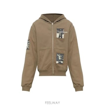 26 FW MISBHV graphic patch zip up hoodie 261U1120 TP46015591