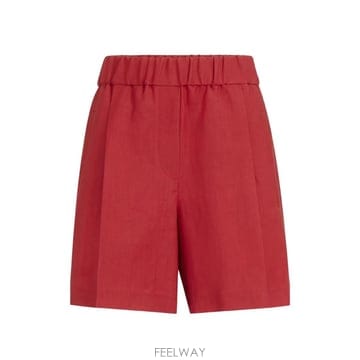26 FW 브루넬로 쿠치넬리 pleated elasticated waist shorts MH126P8955C