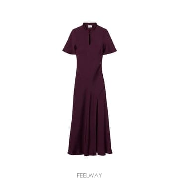 Claudie Pierlot 26 FW ���ε��ǿ��� �ö�� ���丮�� Į�� �巹�� CFPRO03099 TP45533935326 FW ���ε��ǿ��� �ö�� ���丮�� Į�� �巹�� CFPRO03