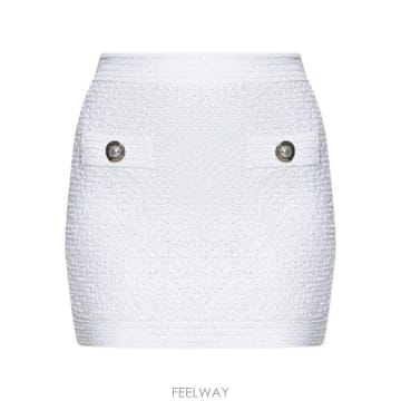 Balmain 26 FW �߸� Ʈ���� �̴� ��ĿƮ FF1LB015KI74 TP46021861226 FW �߸� Ʈ���� �̴� ��ĿƮ FF1LB015KI74 TP460218612