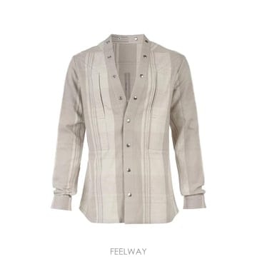 Rick Owens 26 FW �������� striped press stud shirt RU02F4287CP1 TP46015262626 FW �������� striped press stud shirt RU02F4287CP1 T
