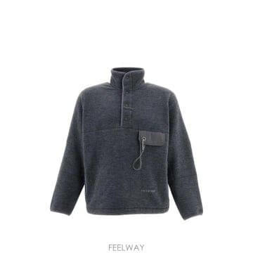 26 FW 앤드 원더 fleece knit panelled sweatshirt 5746281053020 TP