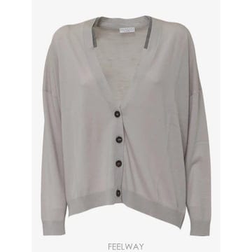 Brunello Cucinelli 26 FW ���ڷ� ��ġ�ڸ� ��ư V�� ����� M14817906C9455 TP46015187126 FW ���ڷ� ��ġ�ڸ� ��ư V�� ����� M14817906C9455