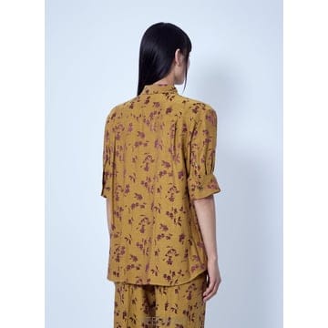 26 F/W 드리스 반 노튼 플로랄 패턴 버튼다운 셔츠 262-010 B0112512097