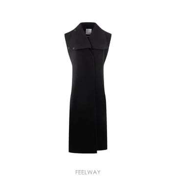 Sportmax 26 FW ����Ʈ���� sleeveless oversized collar coat 2622276013600 T26 FW ����Ʈ���� sleeveless oversized collar coat 2622
