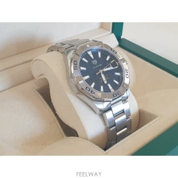 태그호이어 아쿠아레이서 칼리버5 청판 43mm