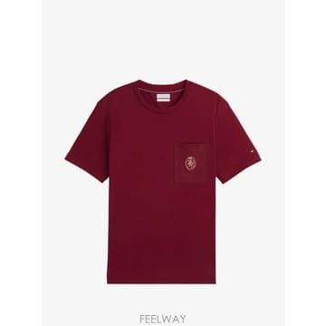 TOMMY HILFIGER 26 FW Ÿ�����ǰ� �ΰ� ��ġ ���� Ƽ���� MW0MW45263 TP46021609626 FW Ÿ�����ǰ� �ΰ� ��ġ ���� Ƽ���� MW0MW45263 TP46