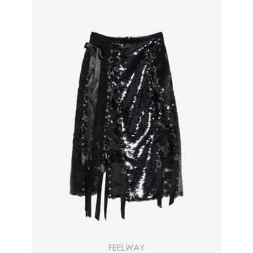 Simone Rocha 26 FW �ø� �λ� ���� ��� ���̽� ��ġ��ũ �̵� ��ĿƮ 3220P1362 TP45857303526 FW �ø� �λ� ���� ��� ���̽� ��ġ��ũ �̵� ��ĿƮ 