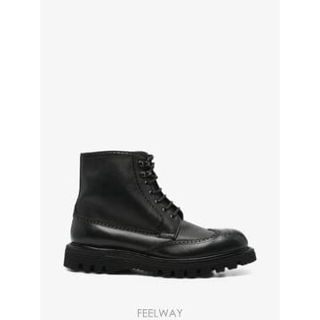 26 FW Fratelli Rossetti 브로그 디테일 레이스업 부츠 47520PL58801NERO TP4