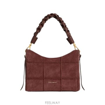 26 FW Coccinelle 보헴 퀼팅 스웨이드 스몰 토트 백 E1VT4580101 TP460164675