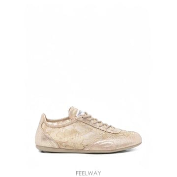 Jimmy Choo 26 FW ������ lace panelled metallic sneakers SUNNYFRND TP46014926 FW ������ lace panelled metallic sneakers SUNNYFRND