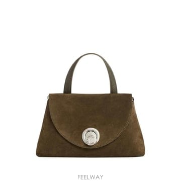 26 FW Coccinelle 니클라 스몰 스웨이드 레더 토트 백 E1TOC180201 TP460164227