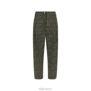 KIKO KOSTADINOV 26 FW Ű�� �ڽ�Ÿ���� Peregrine feather print trousers KKWAW26T01226 FW Ű�� �ڽ�Ÿ���� Peregrine feather print trouse