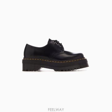닥터마틴 26FW 클래식 1461 쿼드 블랙 공용 더비 슈즈 구두 25567001