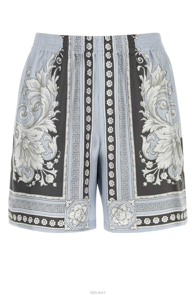 Versace ������ü SHORTSSILKTWILLPRINTNEOCLASSICAL B0442511801������ü SHORTSSILKTWILLPRINTNEOCLASSICAL B0442511801