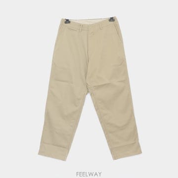 나나미카 26FW 와이드 치노 남성 팬츠 SUCS401E KHAKI