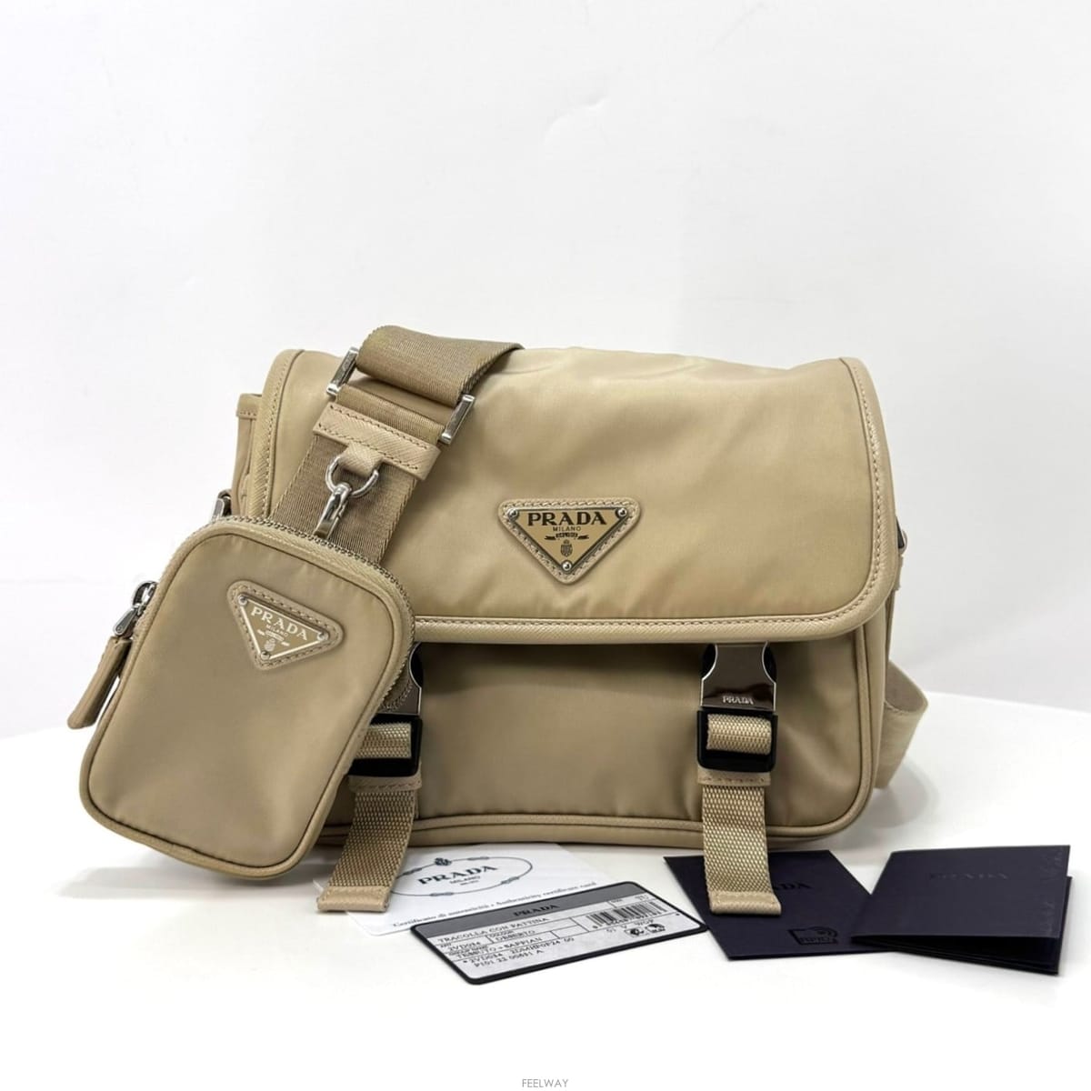 PRADA ����� �����Ϸ� �ﰢ�ΰ� ũ�ν��� & ����� (2VD034)����� �����Ϸ� �ﰢ�ΰ� ũ�ν��� & ����� (2VD034)